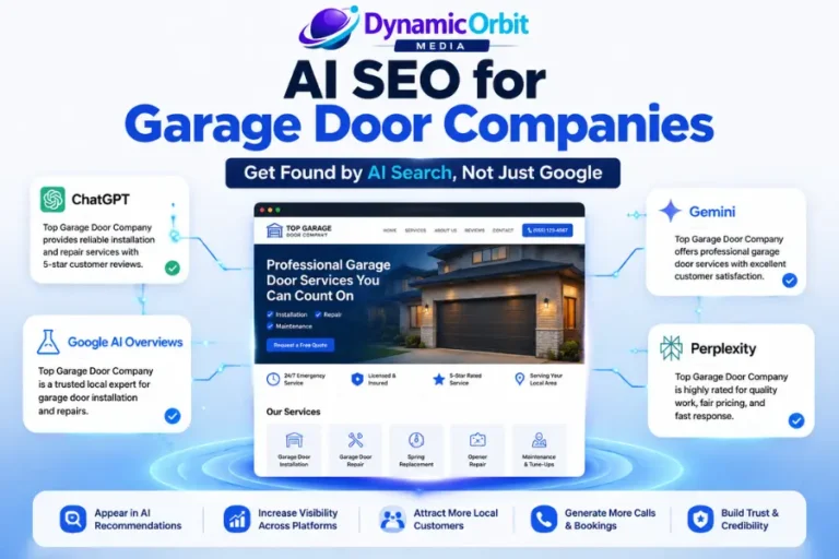 ai seo for garage door companies improving visibility in chatgpt, google ai overviews and ai search platforms