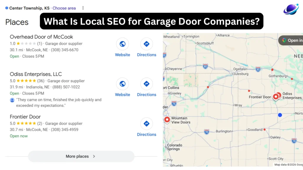 local seo for garage door companies