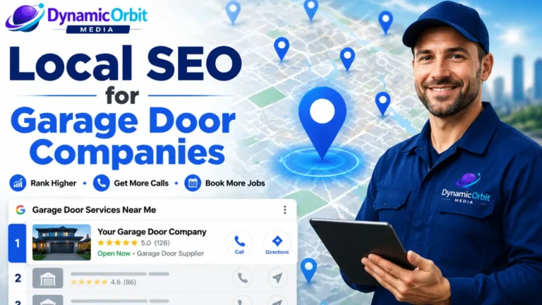 Local SEO for garage door companies with Google Maps rankings and Google Business Profile optimization